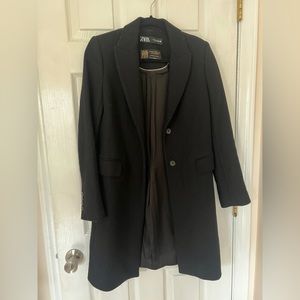 Zara Manteco Wool Coat XS